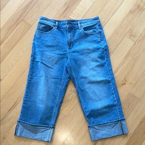 Talbots Women's straight Ankle Cuff Jeans